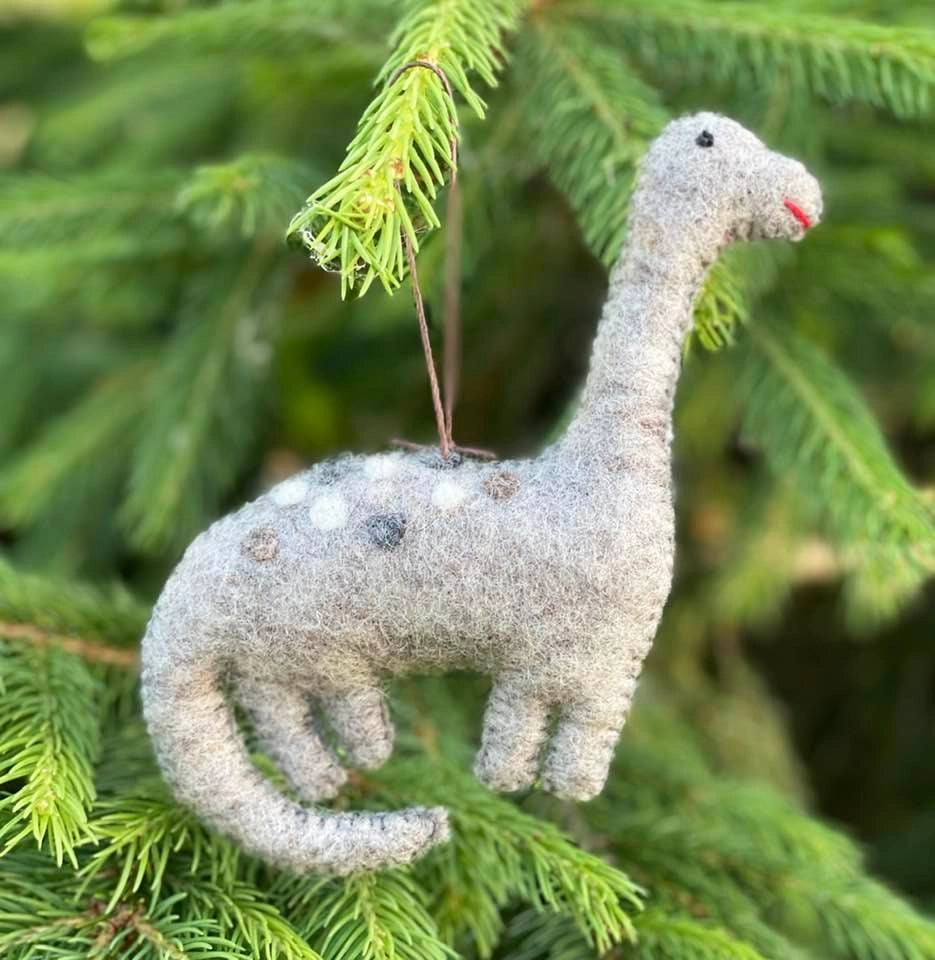 The Winding Road Holiday Ornament Dinosaurs