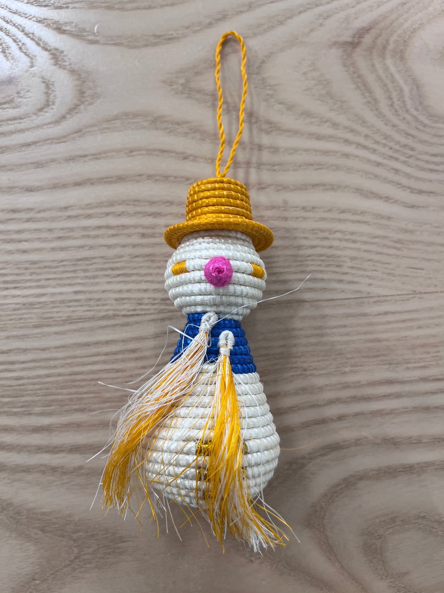 Safari Treasures - Snowman Ornament