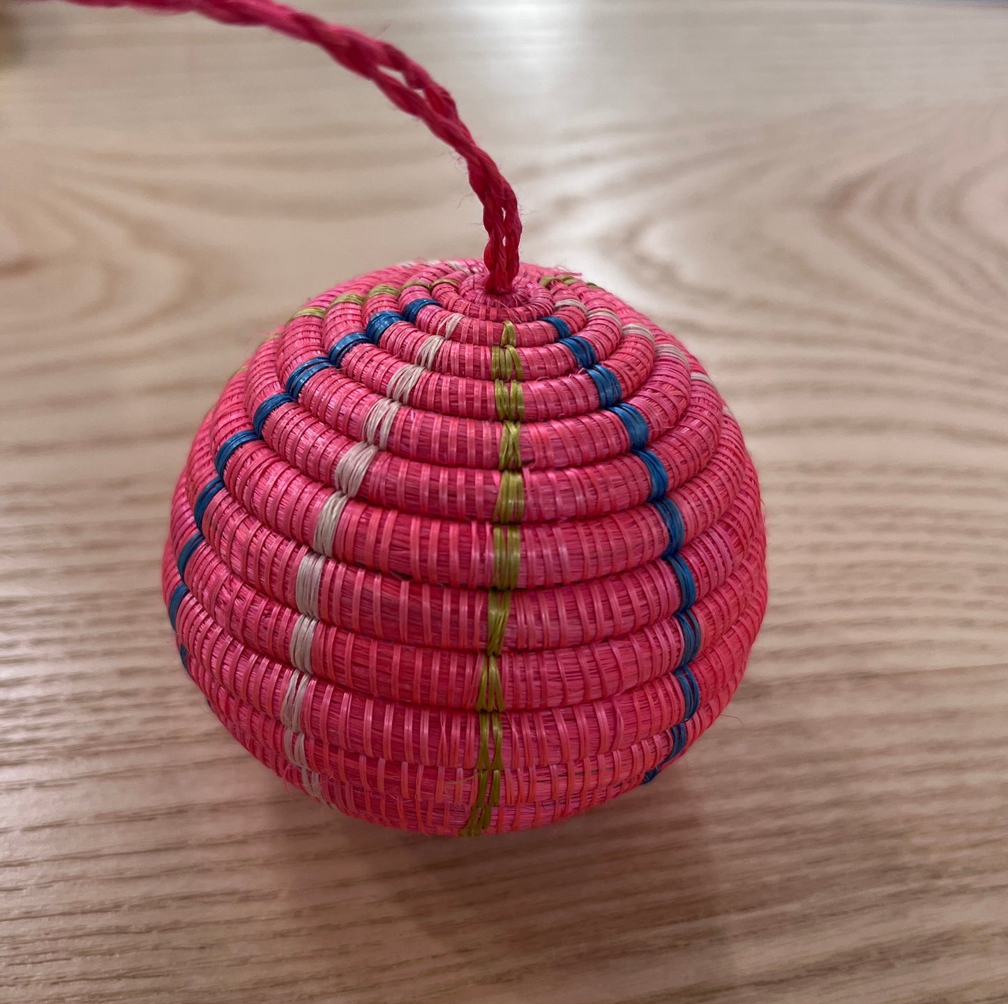 Safari Treasures - Rainbow Stripes Ornament