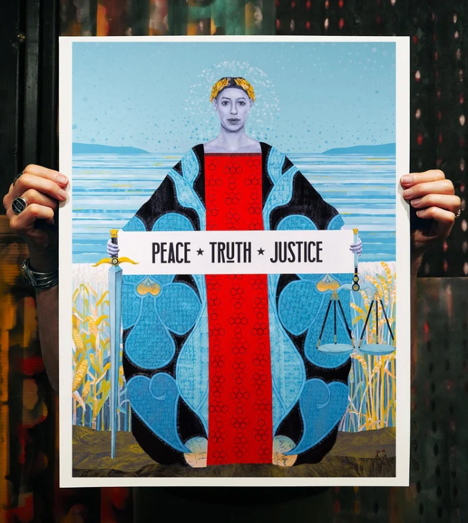 Limited Edition Print - Justice - NJohnson