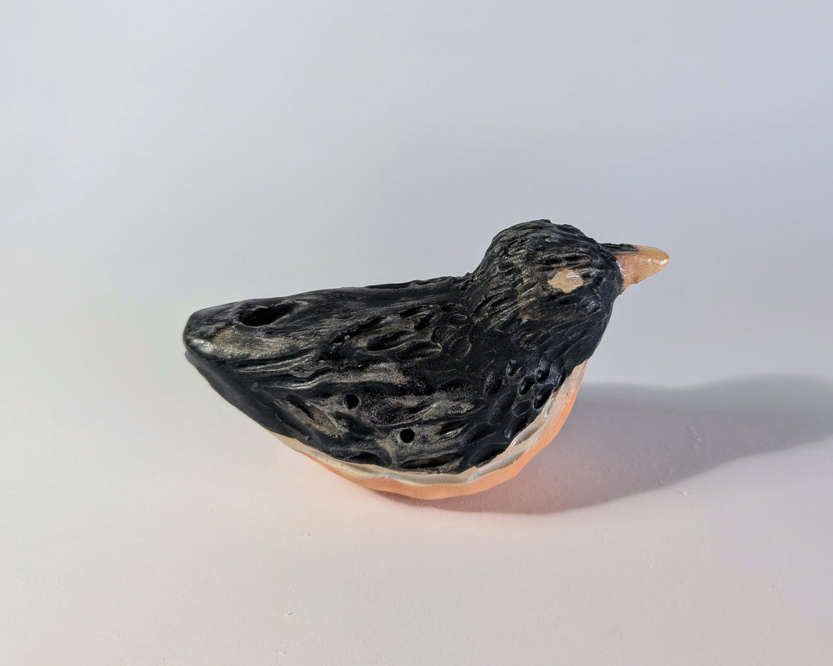 Chloe Bowman - Ceramic Ocarina (Mini Robin)
