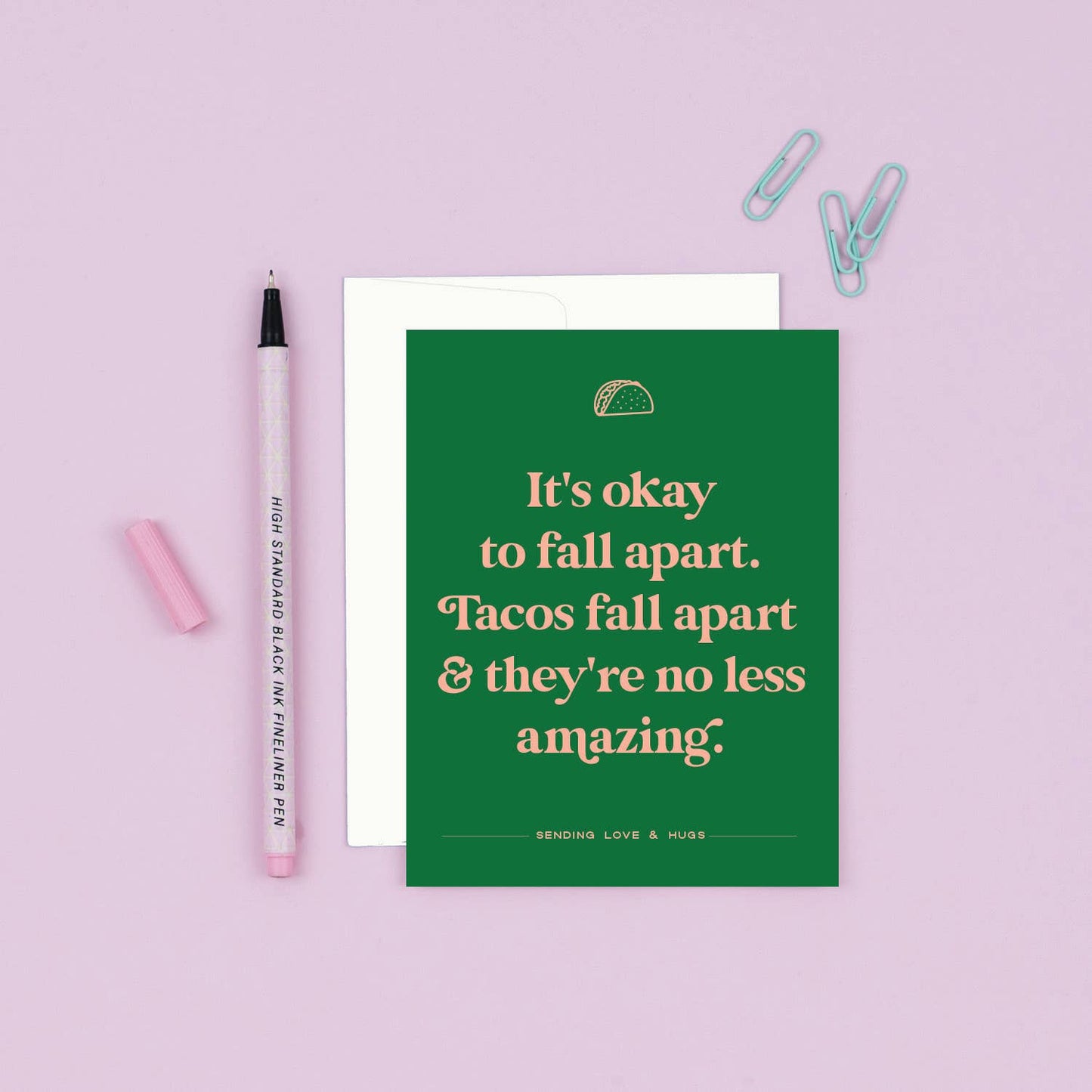 Okay to Fall Apart | Sympathy Card
