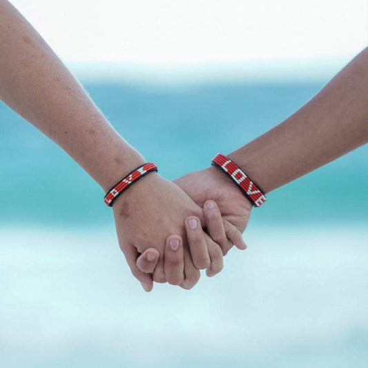 The Original LOVE Bracelet in Red: Default Title