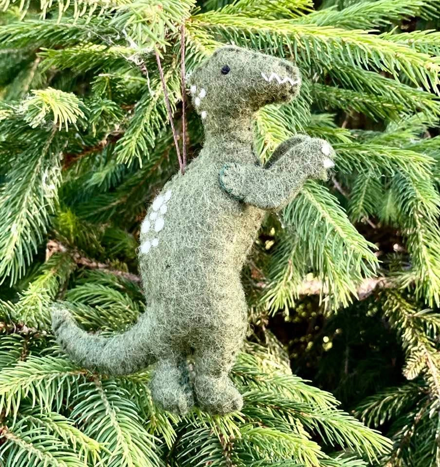 The Winding Road Holiday Ornament Dinosaurs