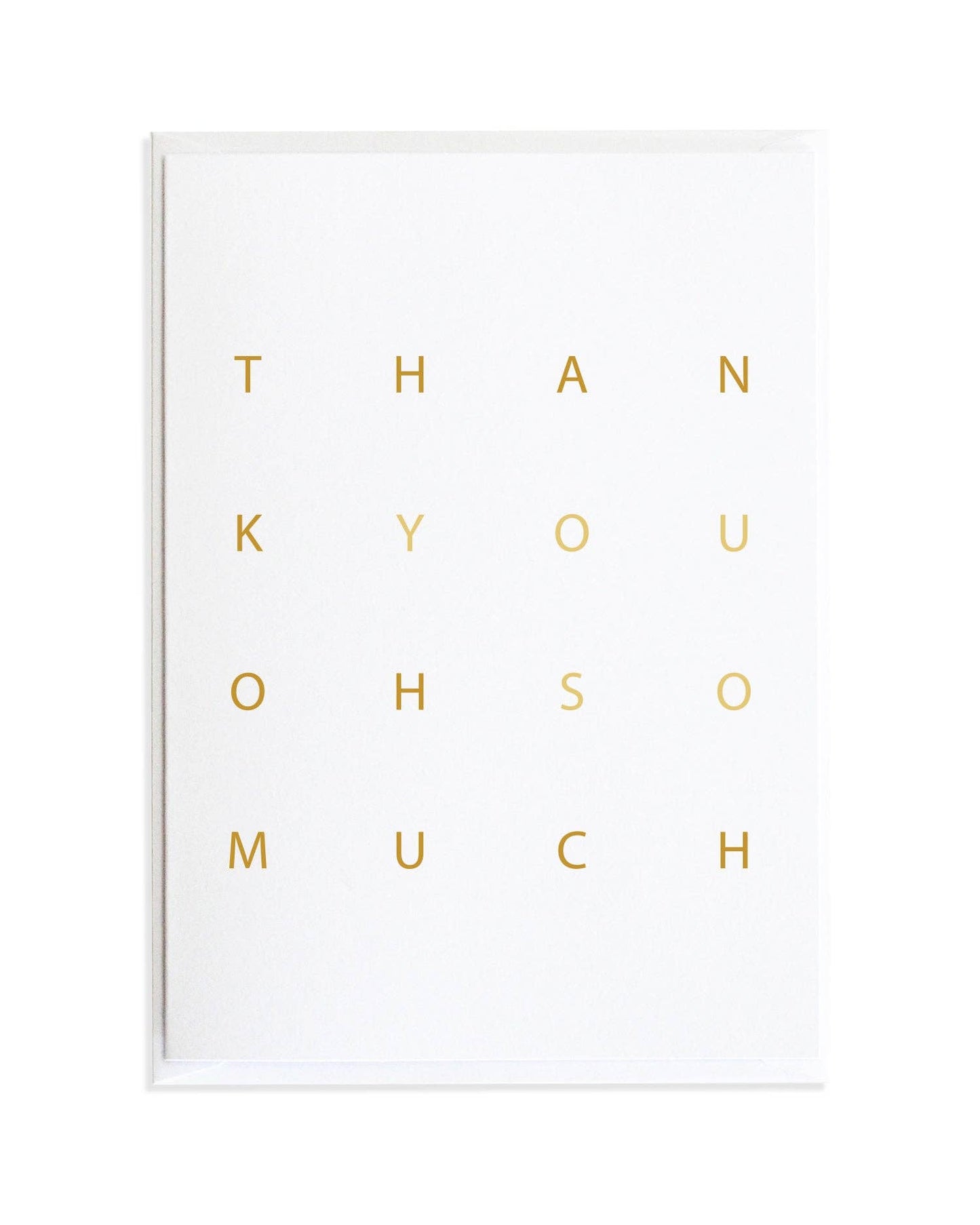 Thank You Oh So Much Card