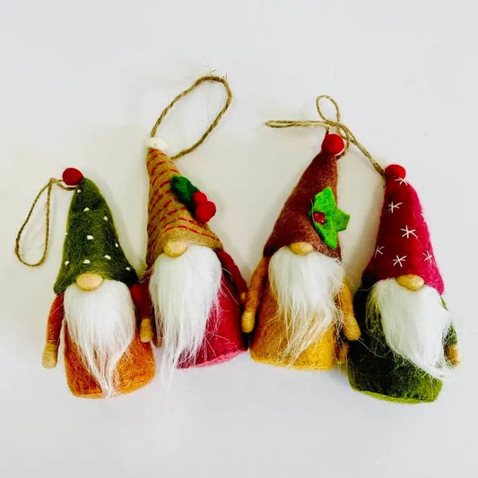 The Winding Road - Gnome Felt Ornament