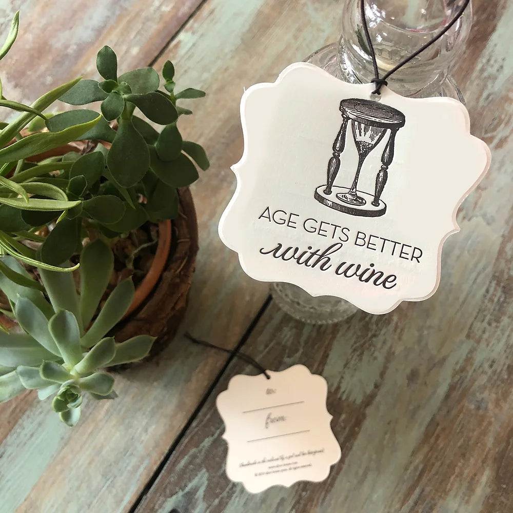 Aged Wine Tag