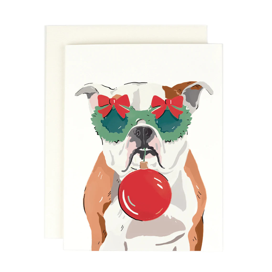 English Bulldog Holiday - Boxed