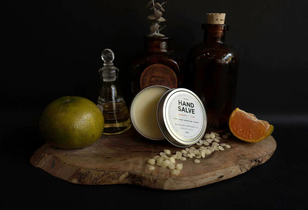 Bergamot + Teak Hand Salve