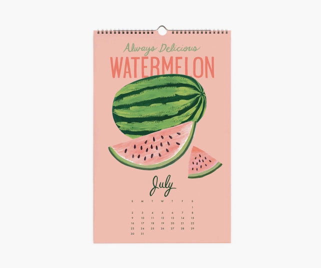 Fruit Stand 2023 Wall Calendar
