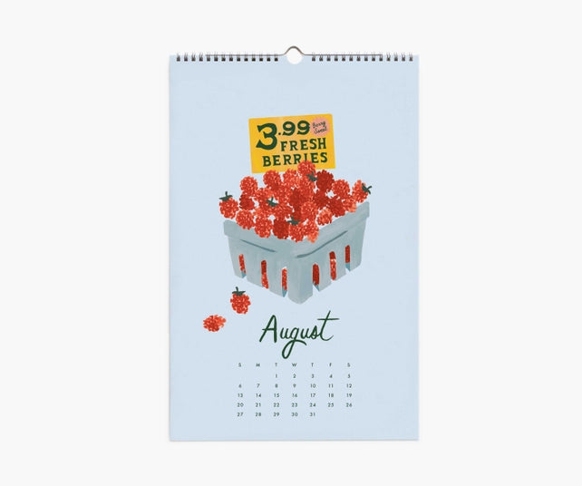 Fruit Stand 2023 Wall Calendar