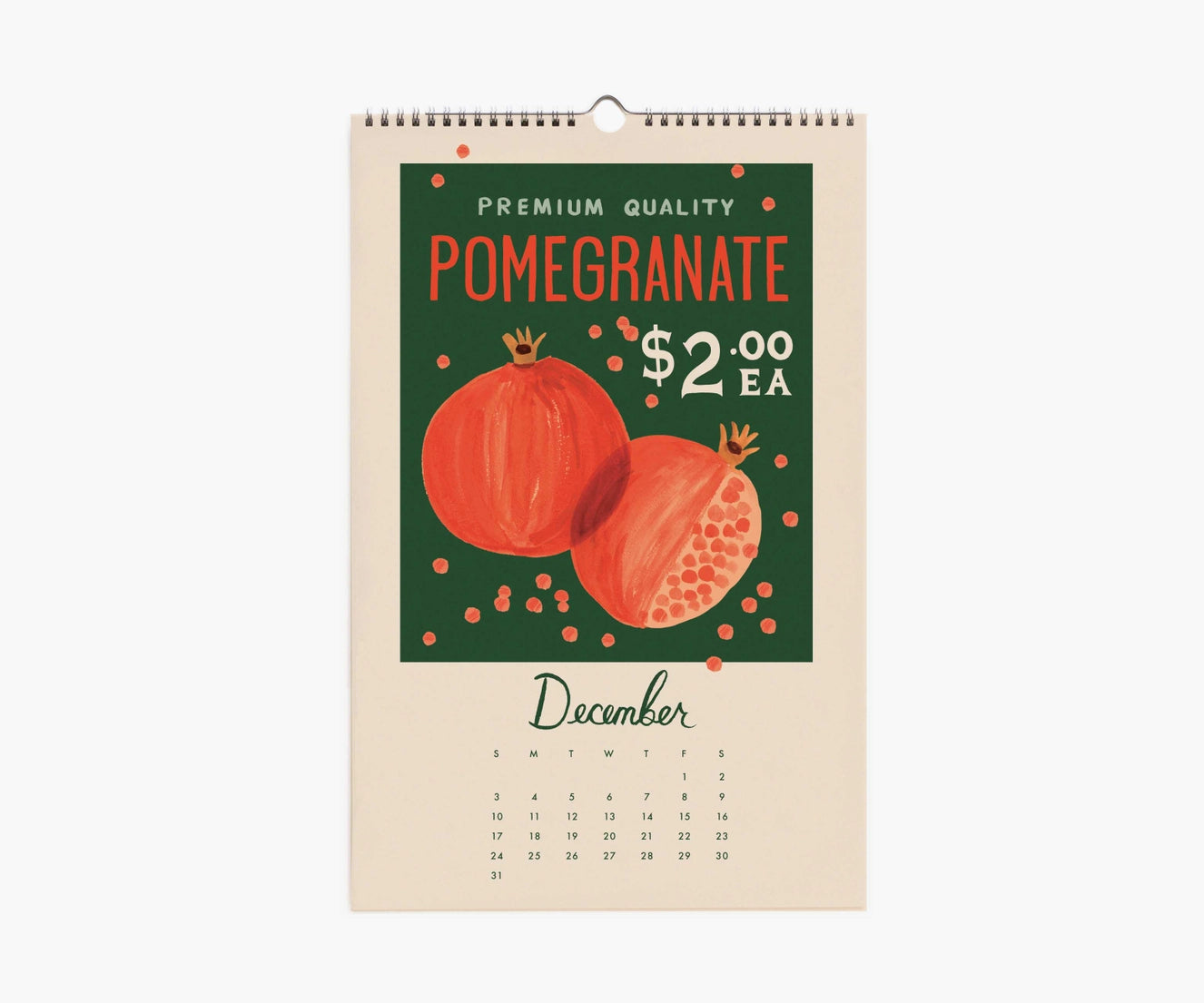 Fruit Stand 2023 Wall Calendar