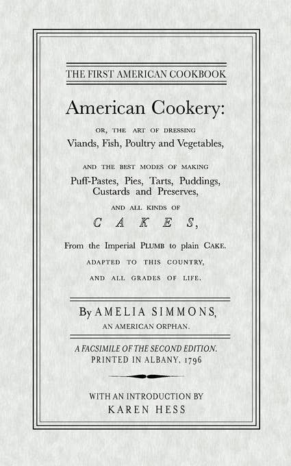 American Cookery