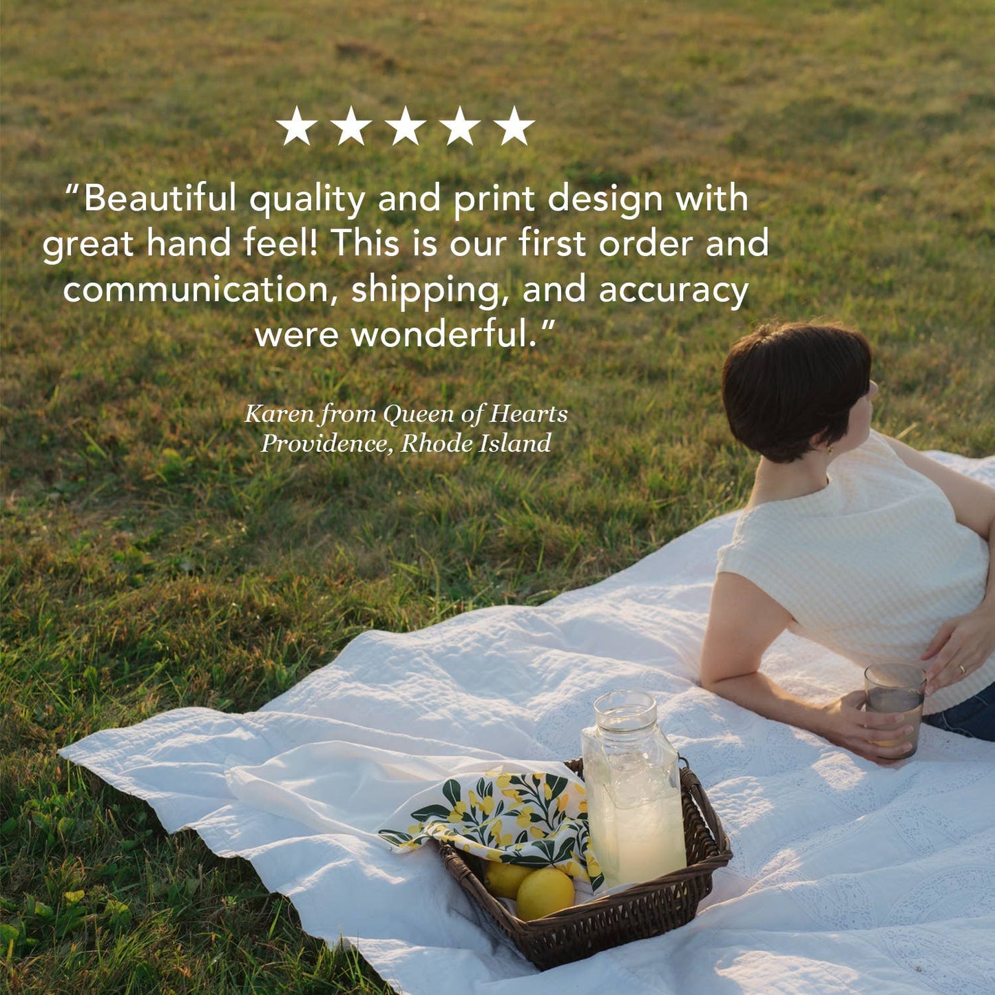 Winter Oranges Tea Towel | Kitchen Decor | Holiday