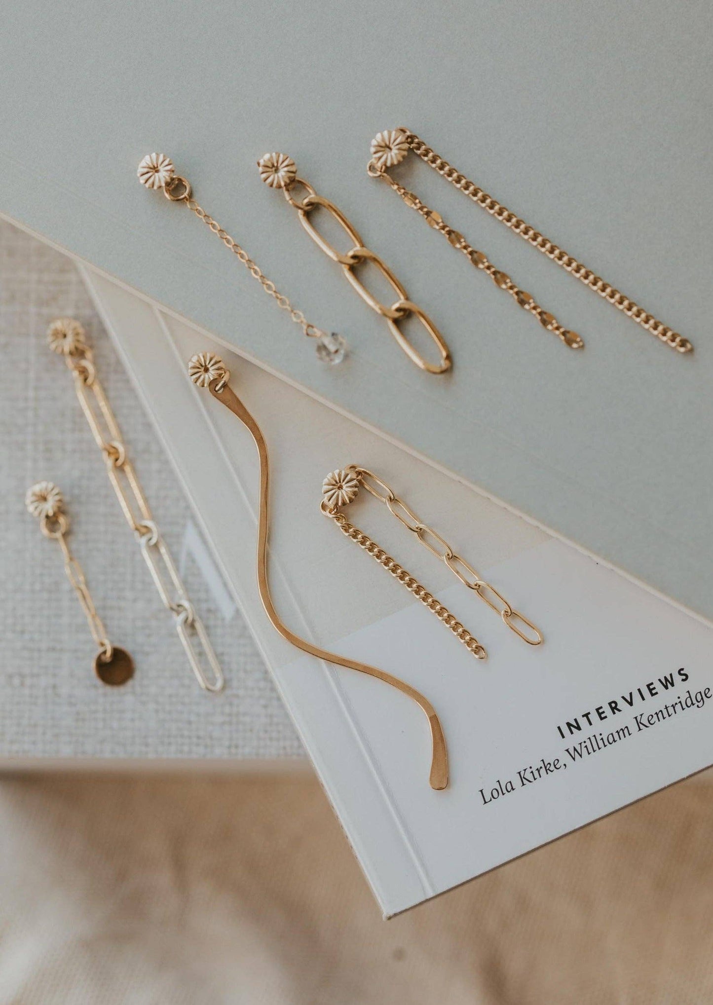 Confetti Backdrop | 14kt Gold Fill + Sterling Silver: 14kt Gold Fill