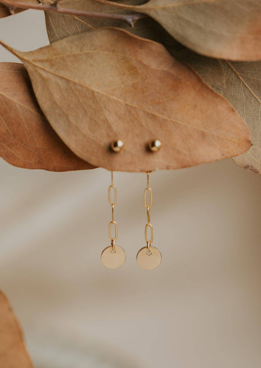 Confetti Backdrop | 14kt Gold Fill + Sterling Silver: 14kt Gold Fill