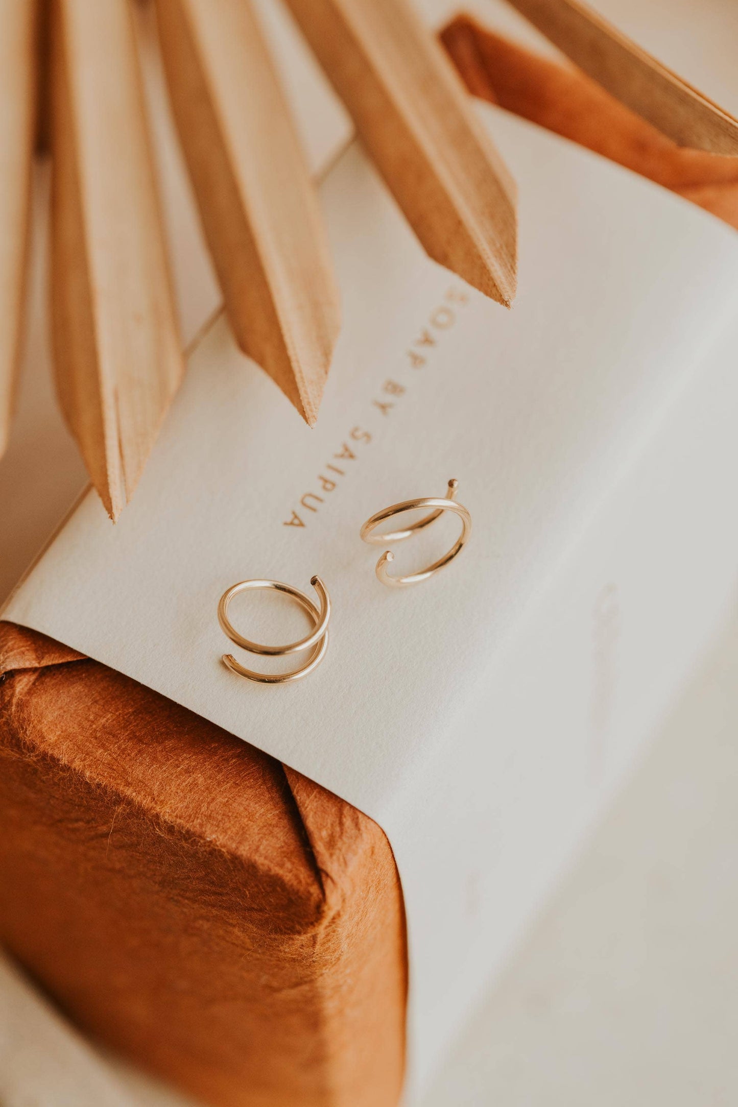 Tiny Twist Earrings | 14kt Gold Fill + Sterling Silver: Larger - 8MM / Twisted / 14kt Gold Fill