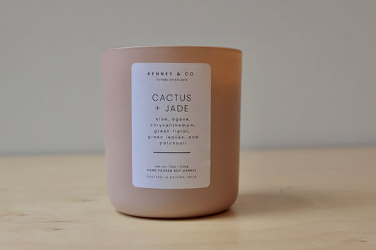 Cactus & Jade Candle
