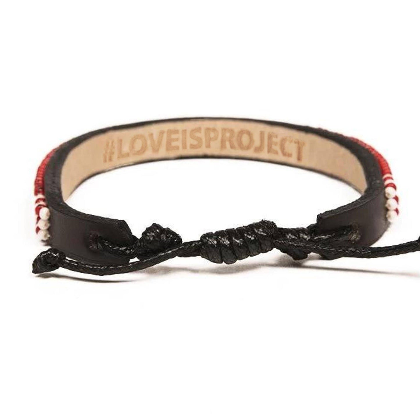 Skinny LOVE Bracelet - Red: Regular