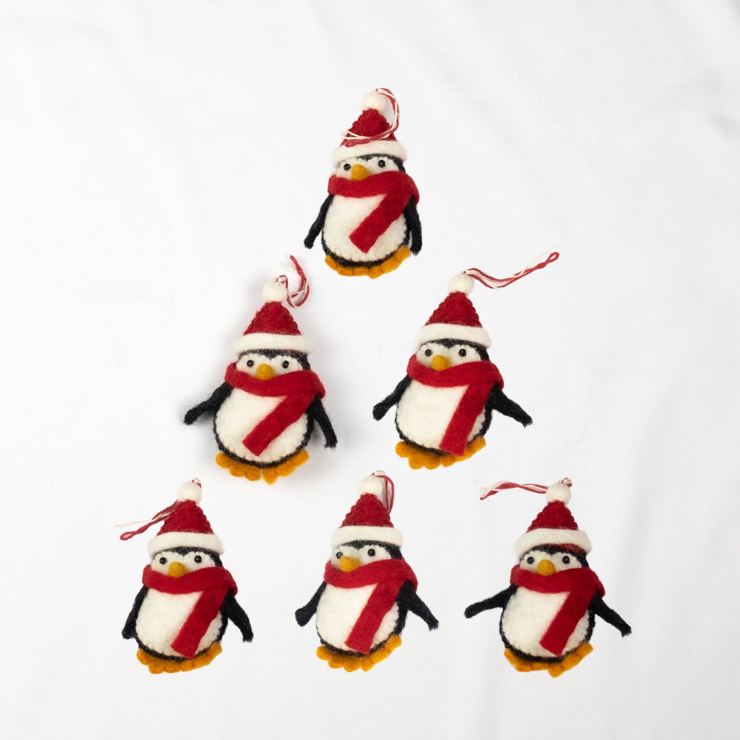 Holiday Ornament - Christmas Penguins
