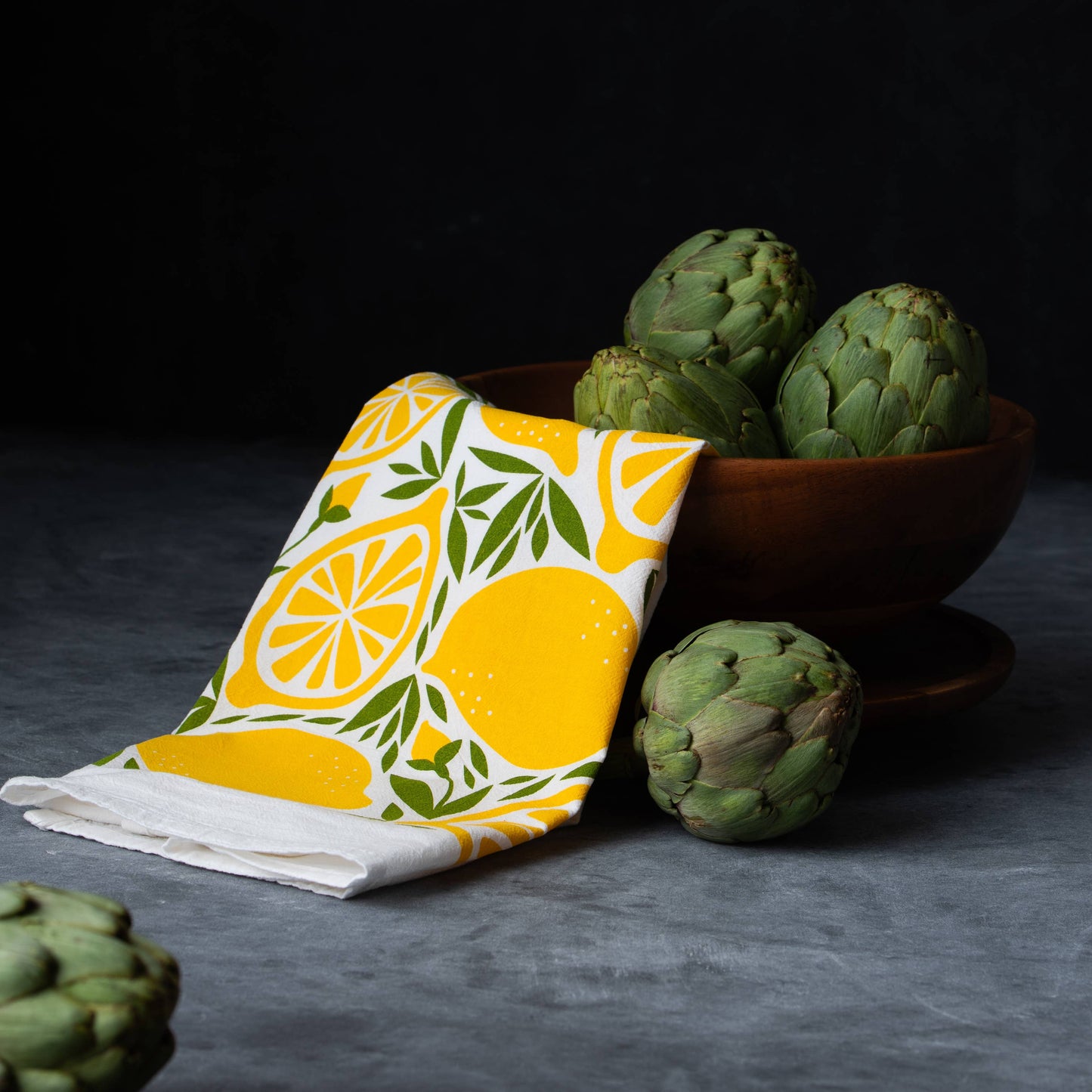 Lemon Tea Towel | Kitchen Decor