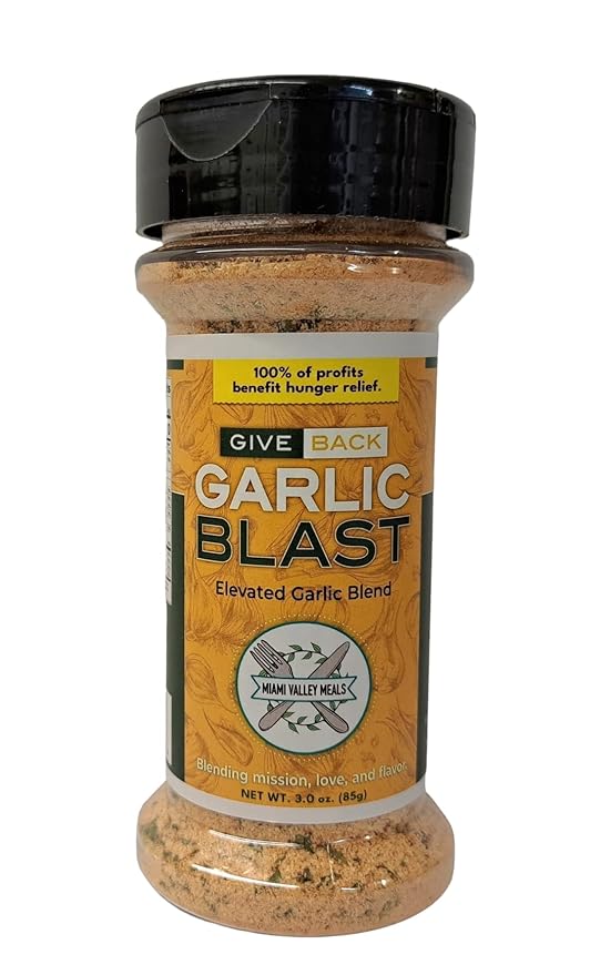 Miami Valley Meals - Give Back Garlic Blast Seasoning