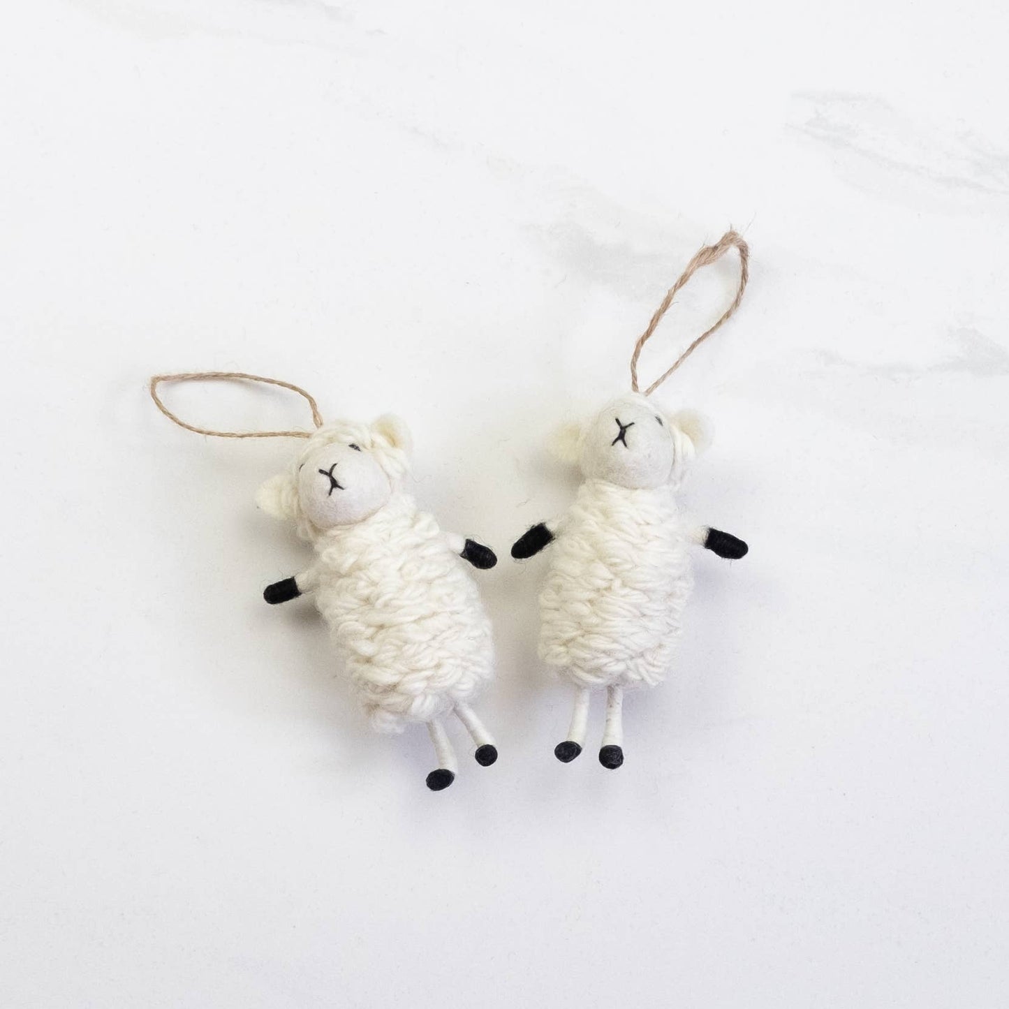 Ornament White Sheep