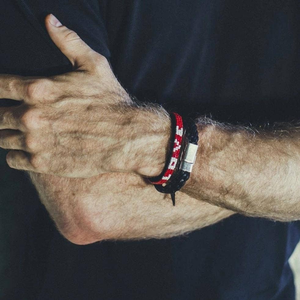 Skinny LOVE Bracelet - Red: Regular