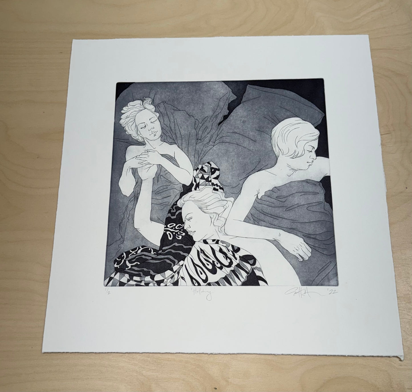Holding - Erin Holscher Almazon Print