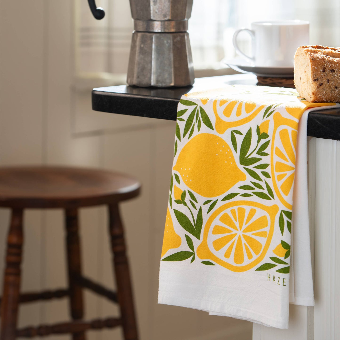 Lemon Tea Towel | Kitchen Decor