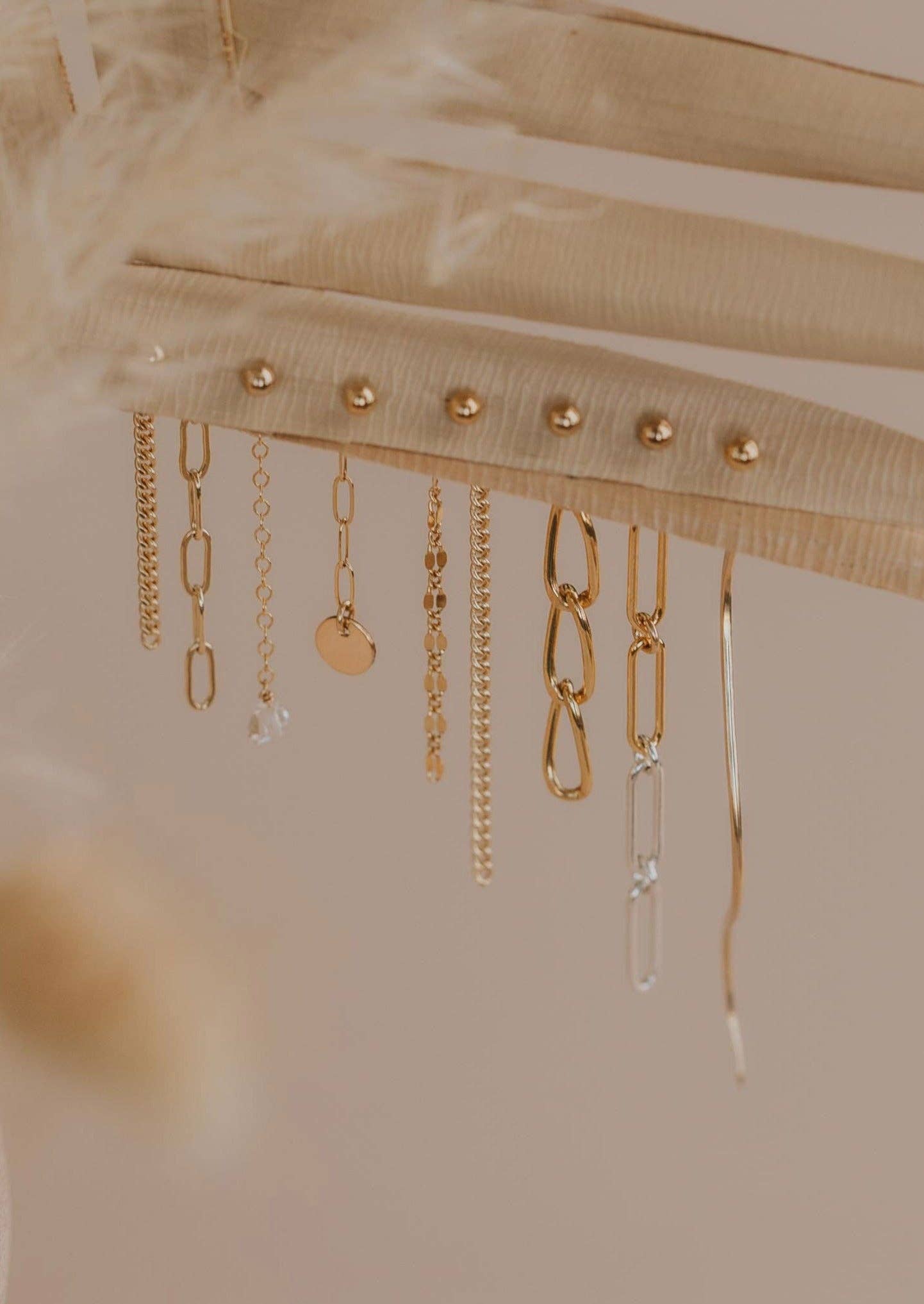 Confetti Backdrop | 14kt Gold Fill + Sterling Silver: 14kt Gold Fill