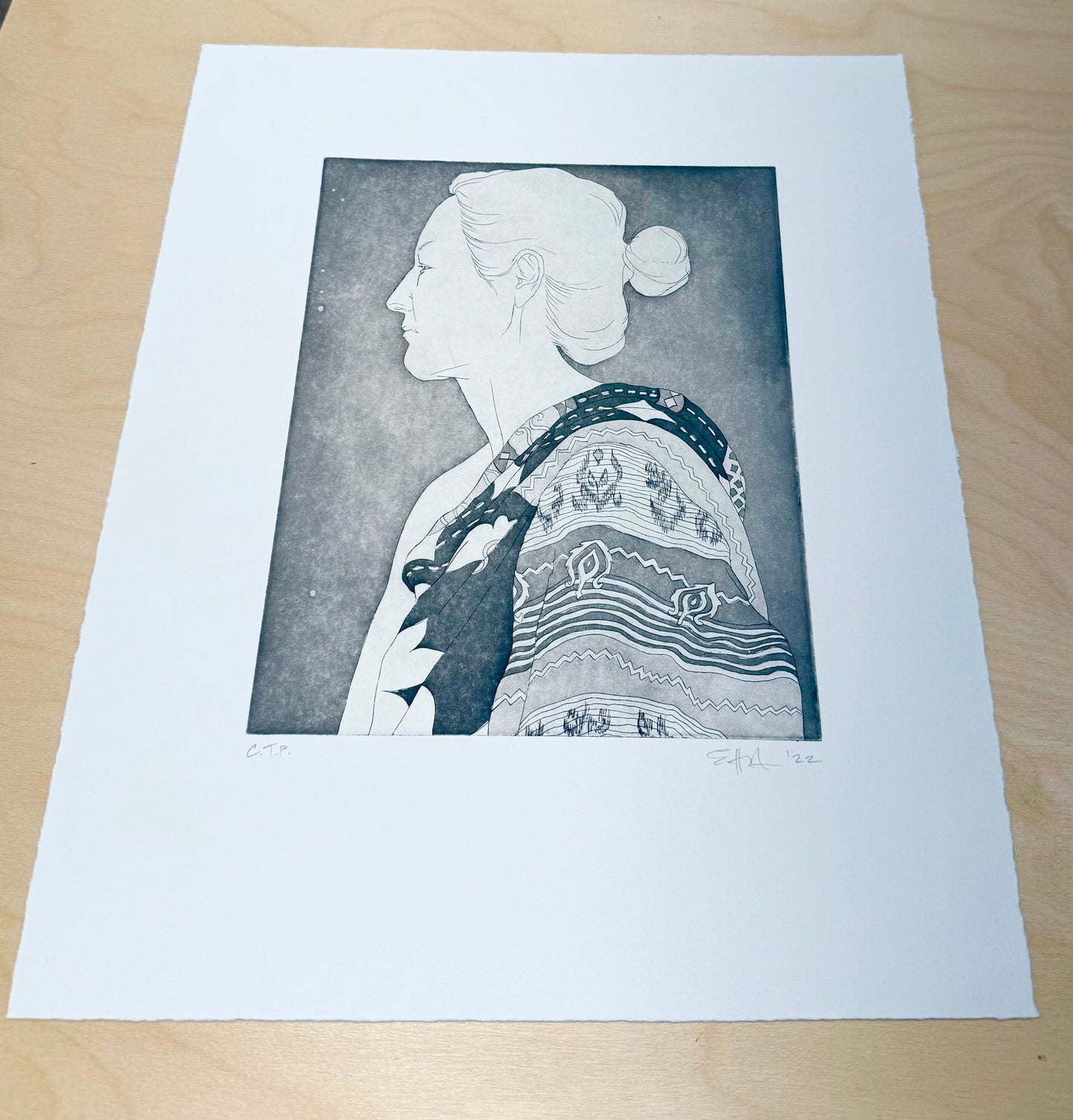 Self Portrait - Erin Holscher Almazon Print