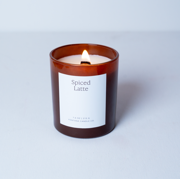 The Illuminated Beeswax Essential Oil Candle Collection: Cinnamon Orange Clove