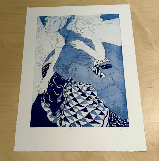 Blue - Erin Holscher Almazon Print