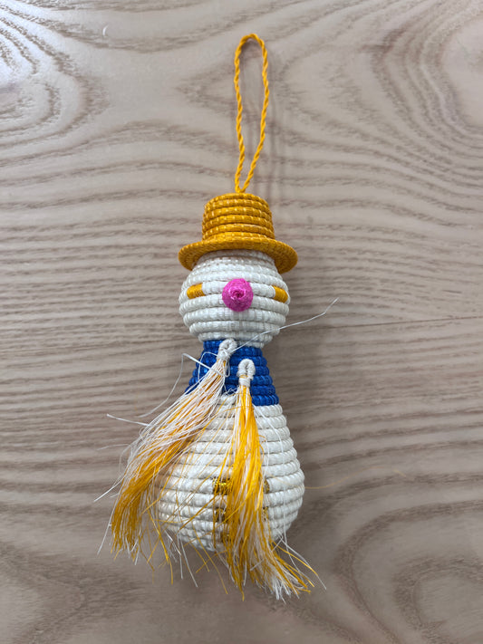 Safari Treasures - Snowman Ornament