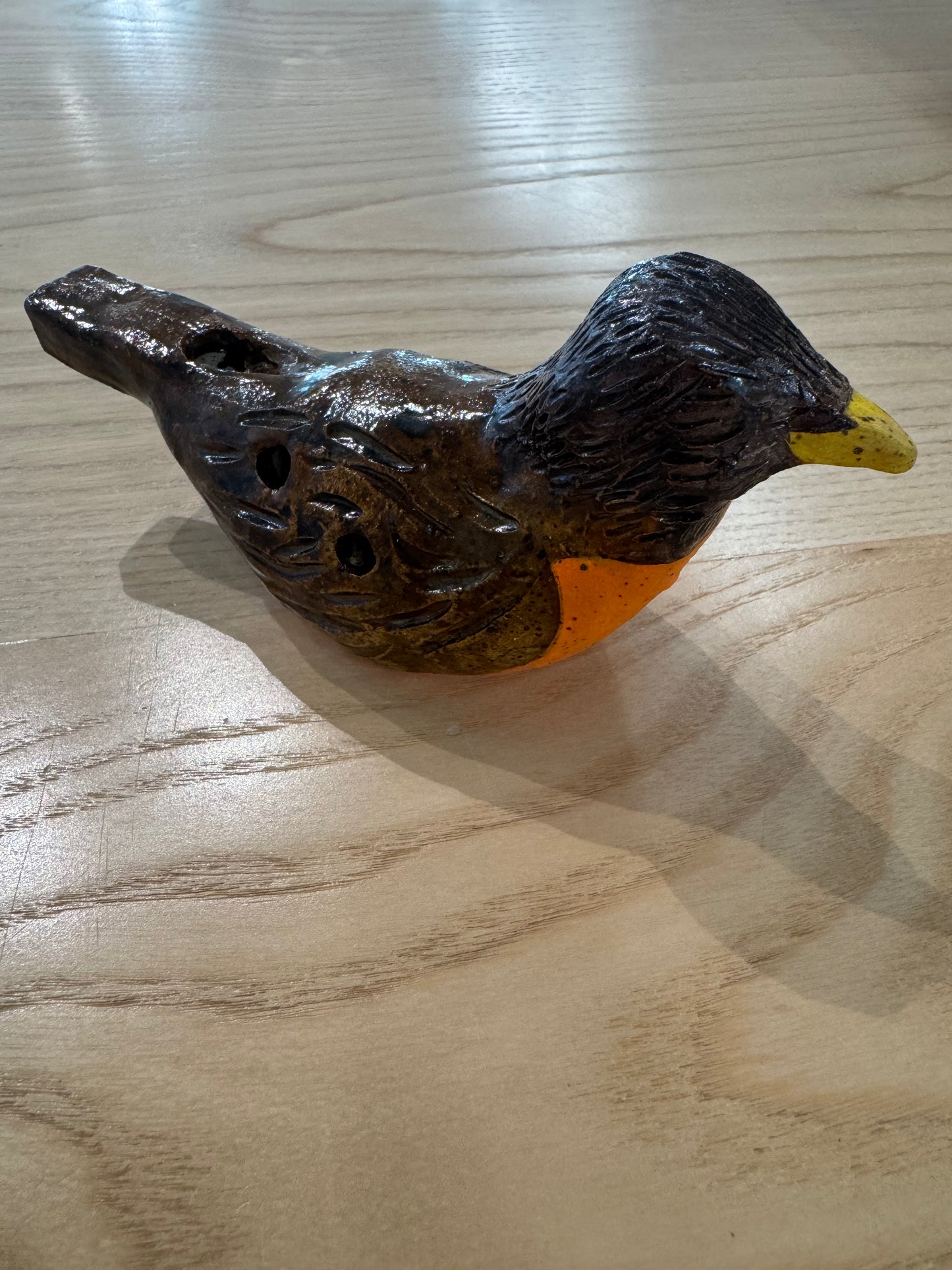 Chloe Bowman - Ceramic Ocarina (Robin)