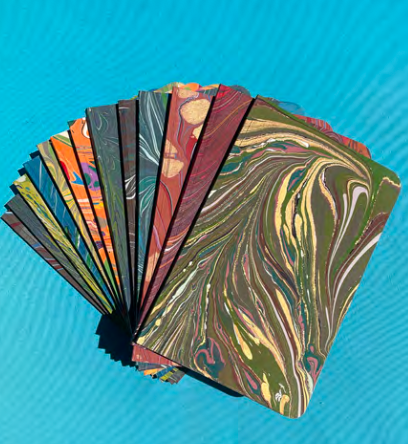 JC Marbling - Slim Jotter Notebook