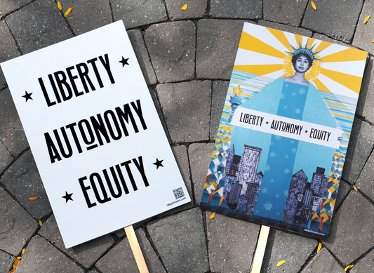 Protest Poster - Liberty - NJohnson