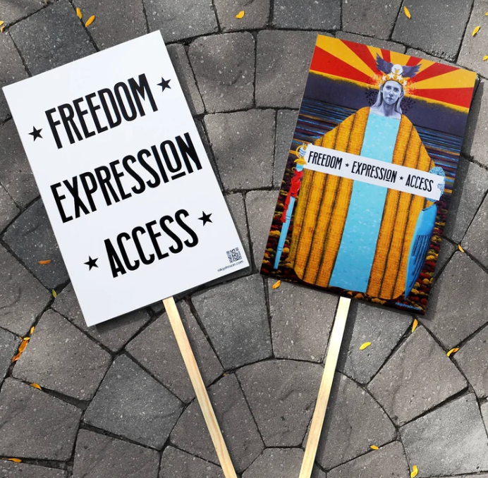 Protest Poster - Forward - NJohnson