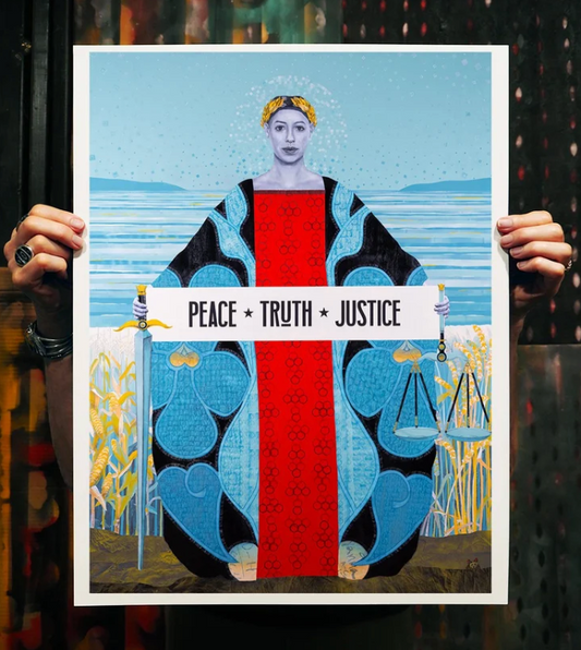 Limited Edition Print - Justice - NJohnson