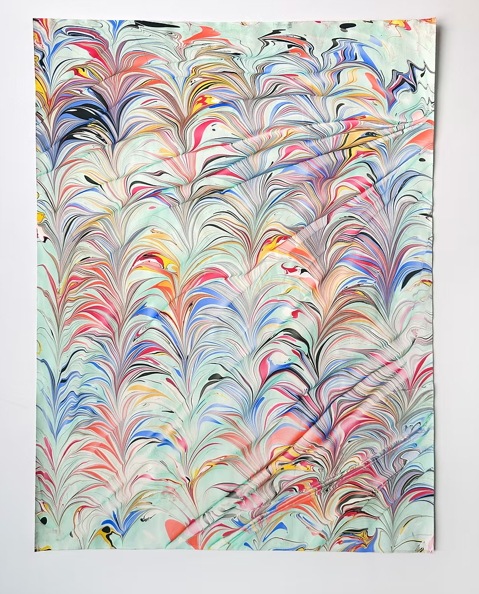 JC Marbling - Wrapping Paper