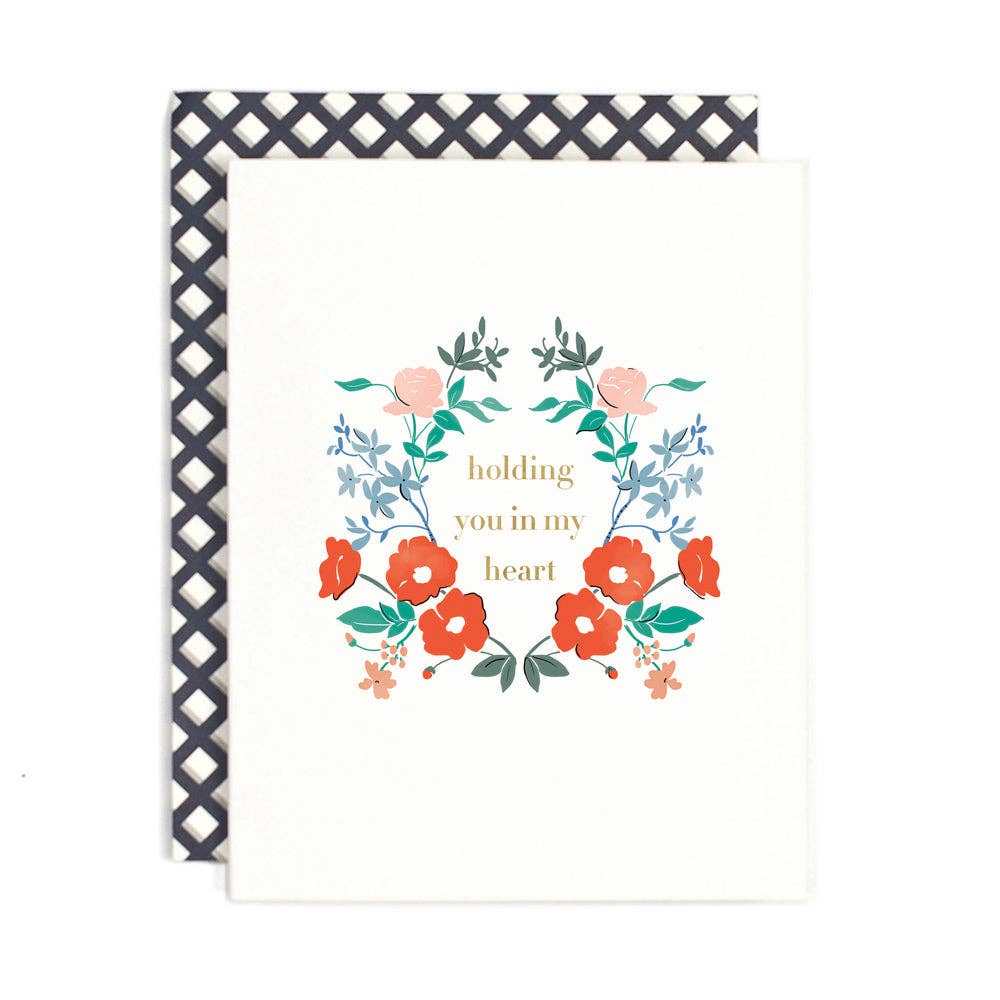 Holding You in My Heart Greeting Card: Default