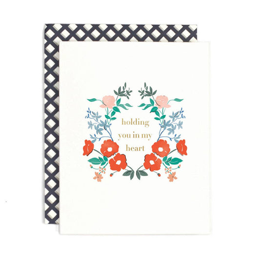 Holding You in My Heart Greeting Card: Default
