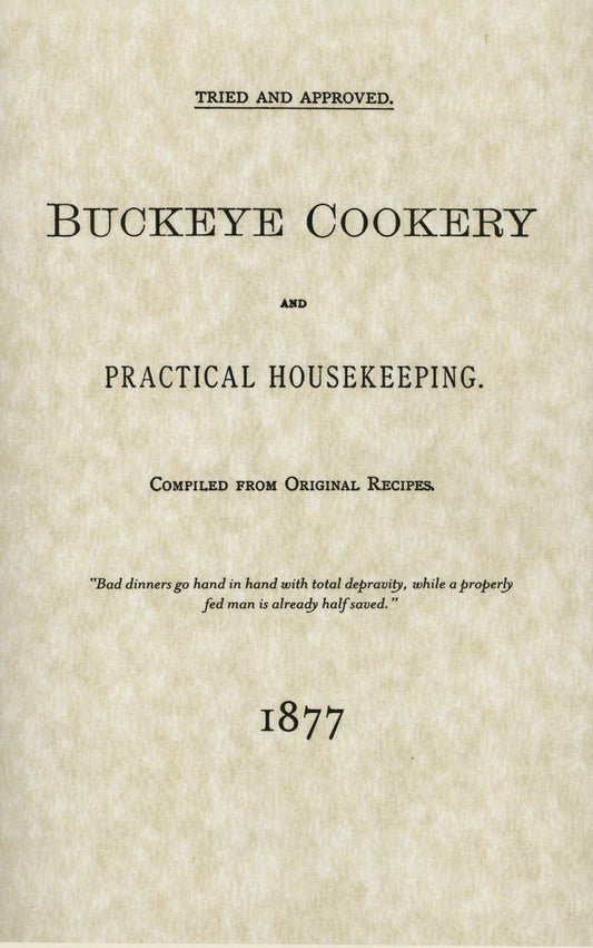 Buckeye Cookery and Practical Housekeeping