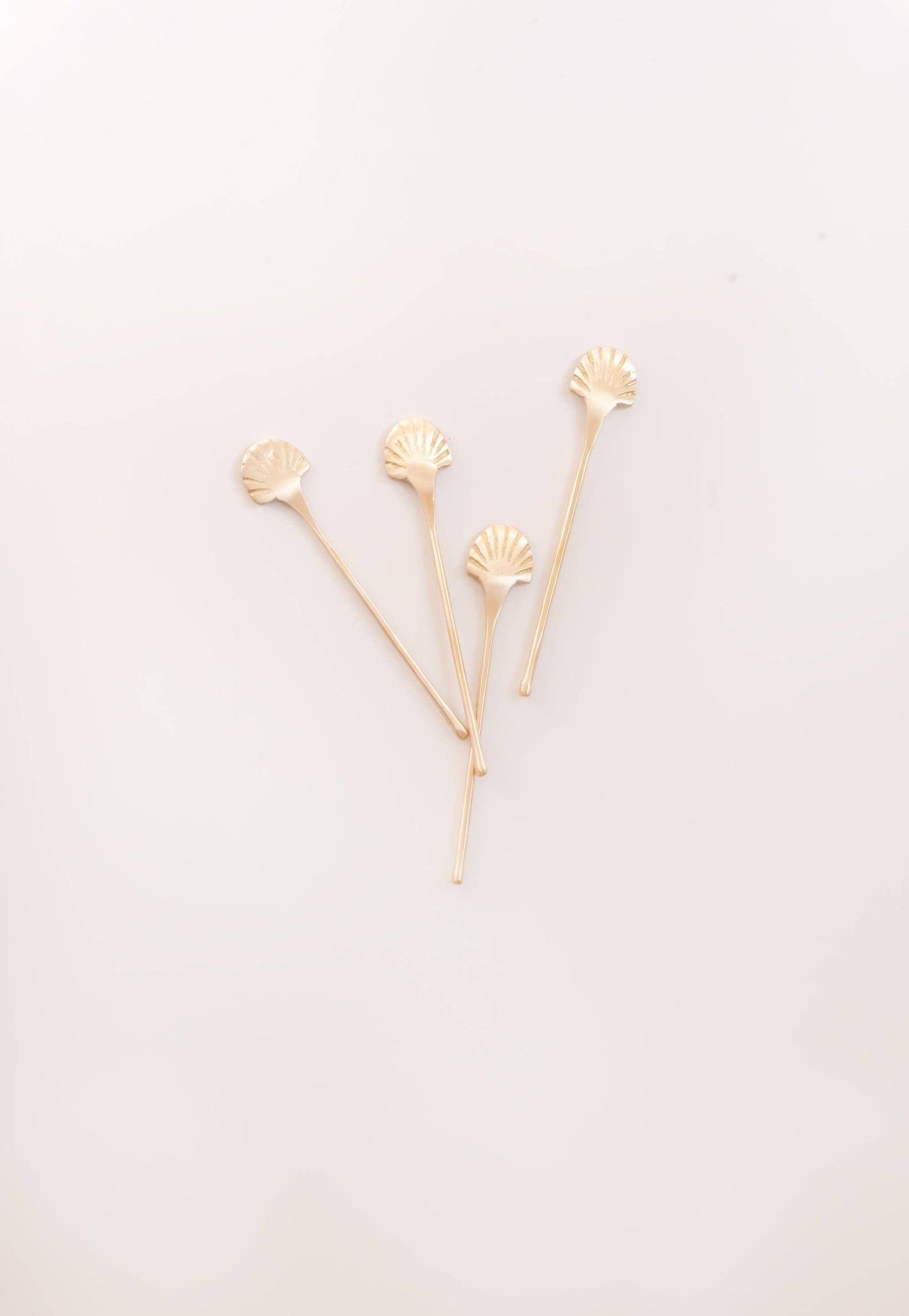 Seashell Stirrers, Set Of 4, Small