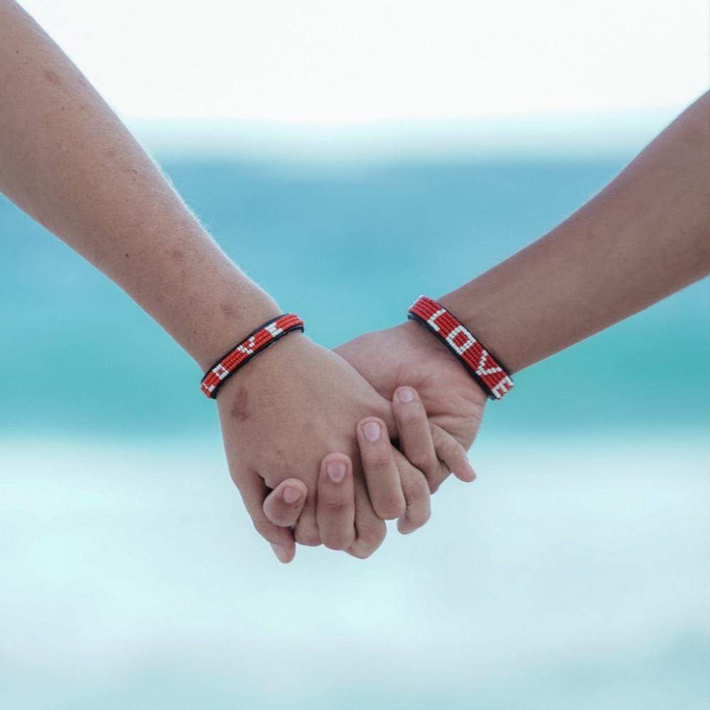 The Original LOVE Bracelet in Red: Default Title