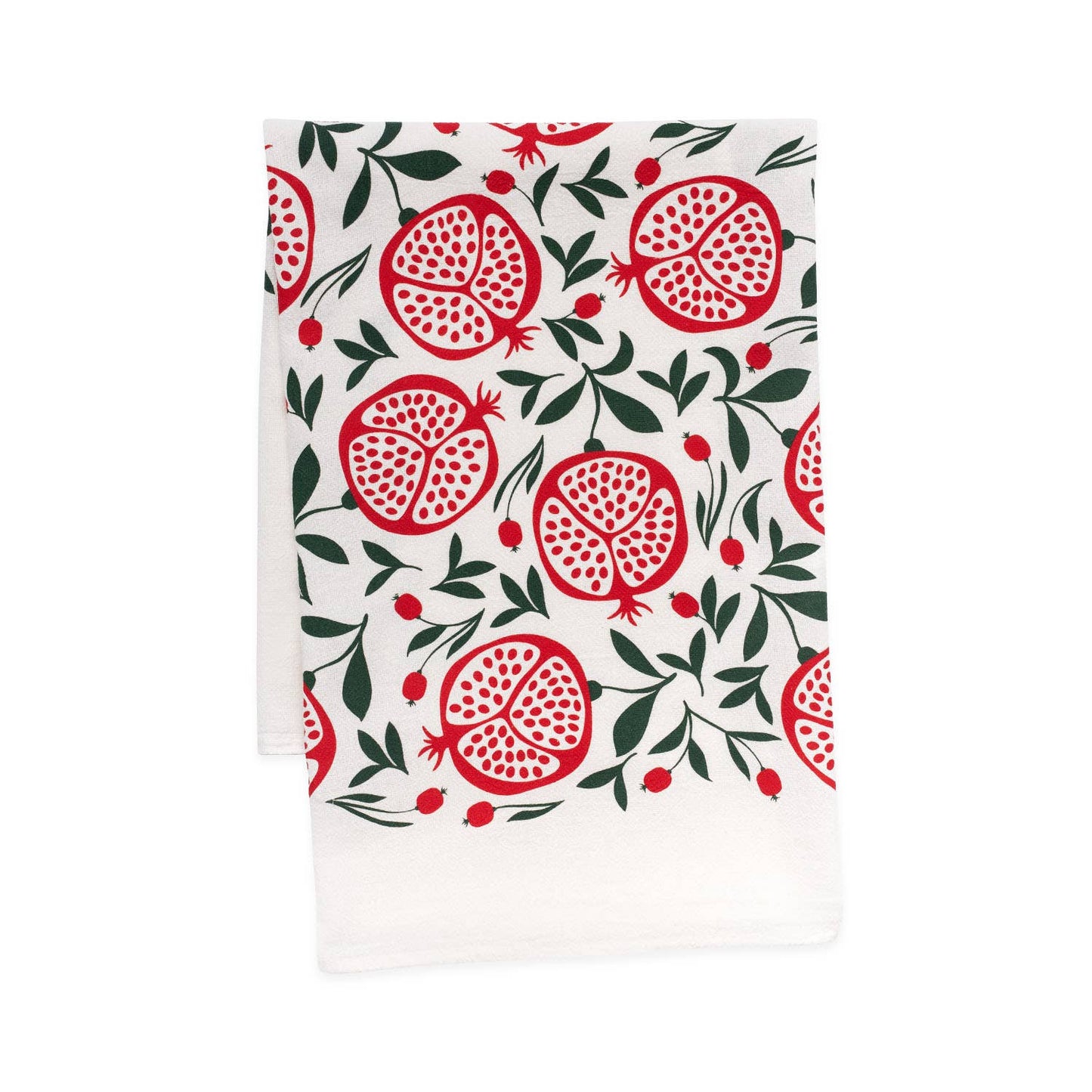 Pomegranates Tea Towel | Kitchen Decor | Holiday