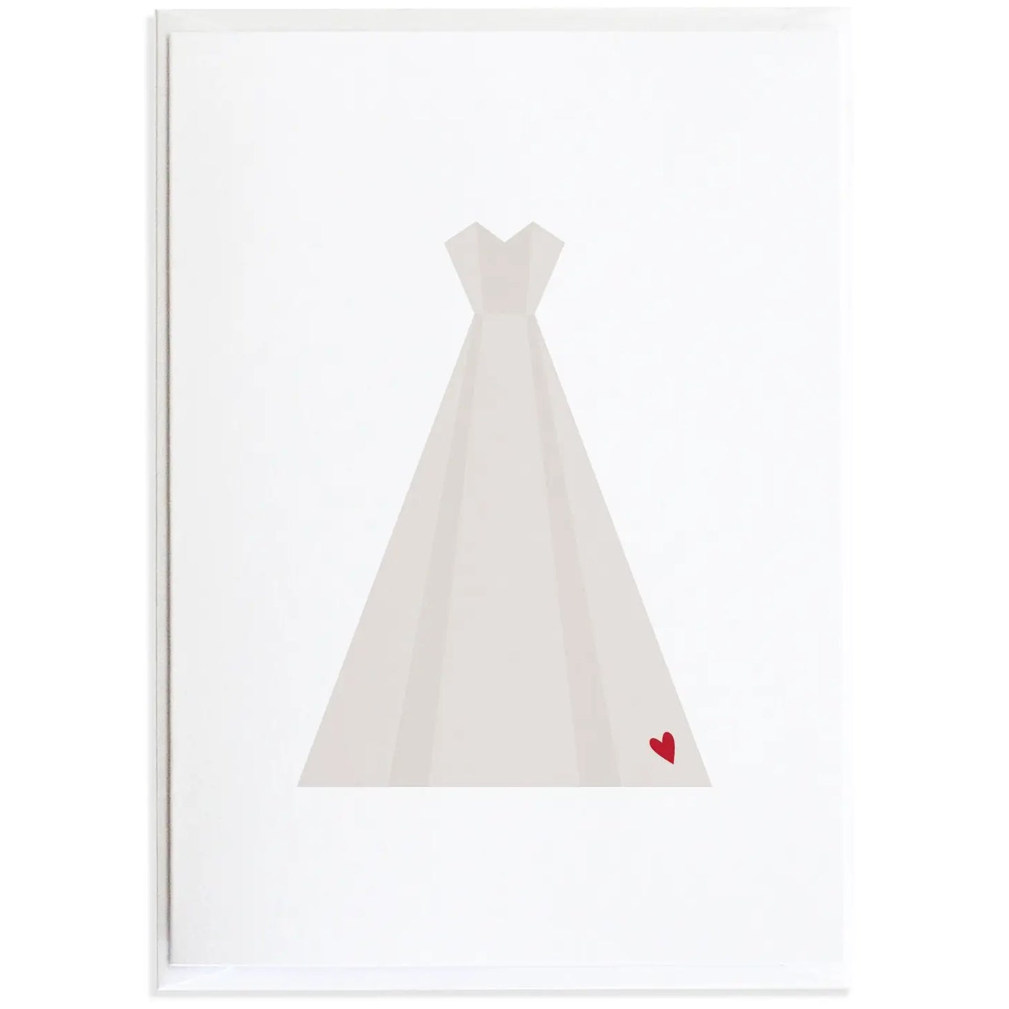 Dress Engagement Card