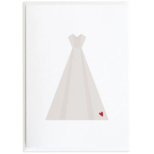 Dress Engagement Card