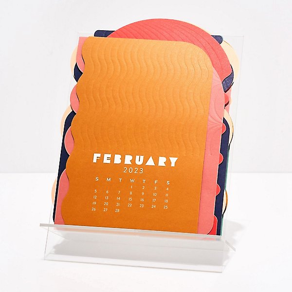 2023 Abstract Desk Calendar